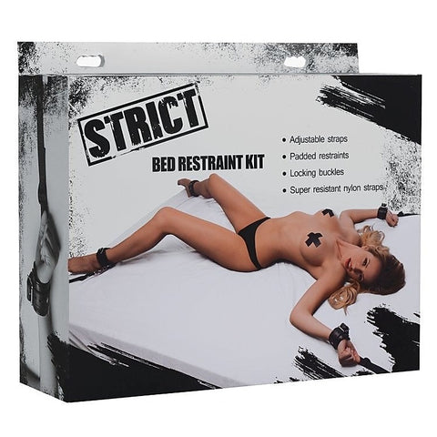 Deluxe Bed Restraint Bondage Kit By Xr Brands - Bondage Kits
