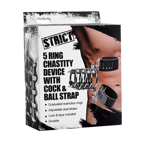 Strict Gates Of Hell Chastity Device - Male Chastity