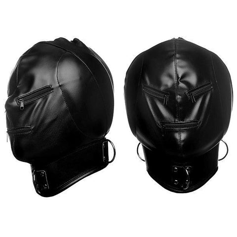 Strict Hood Mask Zipper - Bondage Hoods