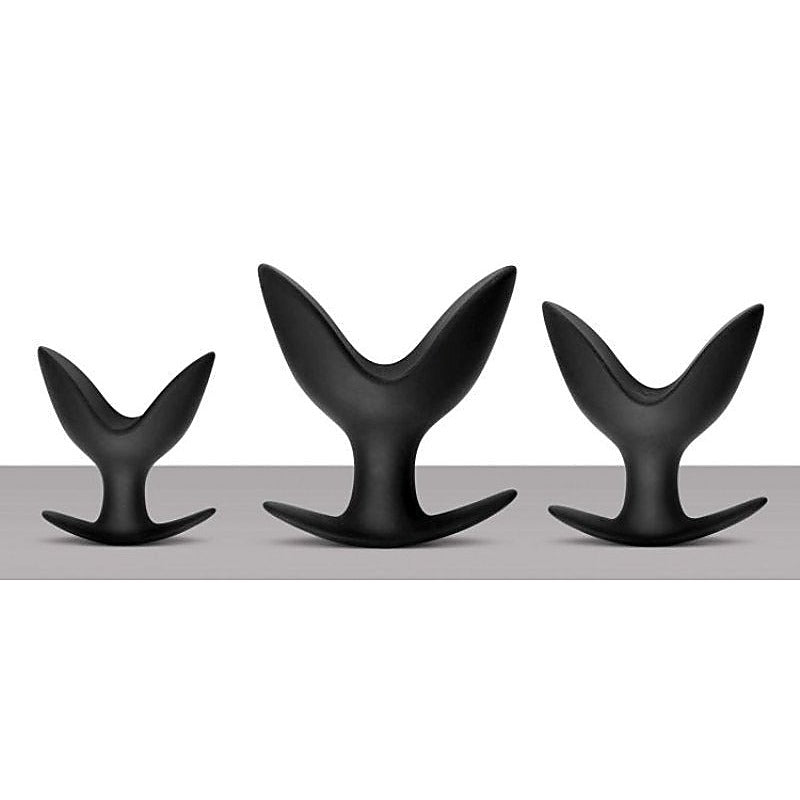Ass Anchors 3 Piece Silicone Anal Anchor Set By Xr Brands - Sex Kits