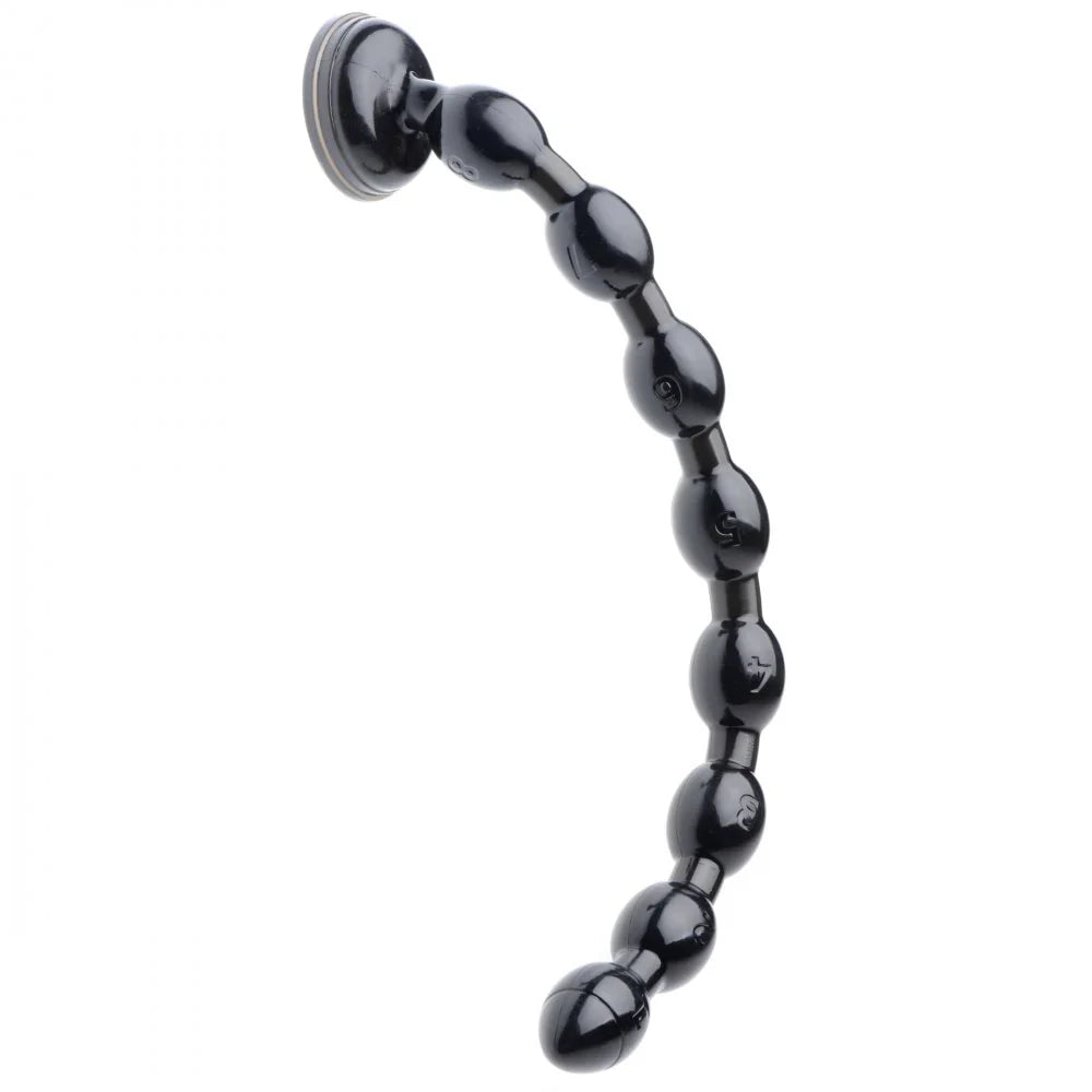 Hosed 19 Inches Beaded Textured Anal Snake Beads - - Anal Beads and Balls
