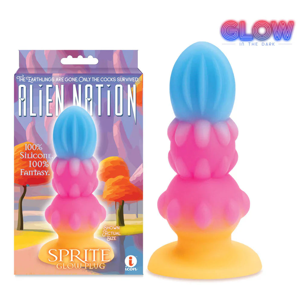 Alien Nation Sprite Fantasy Anal Plug - - Butt Plugs