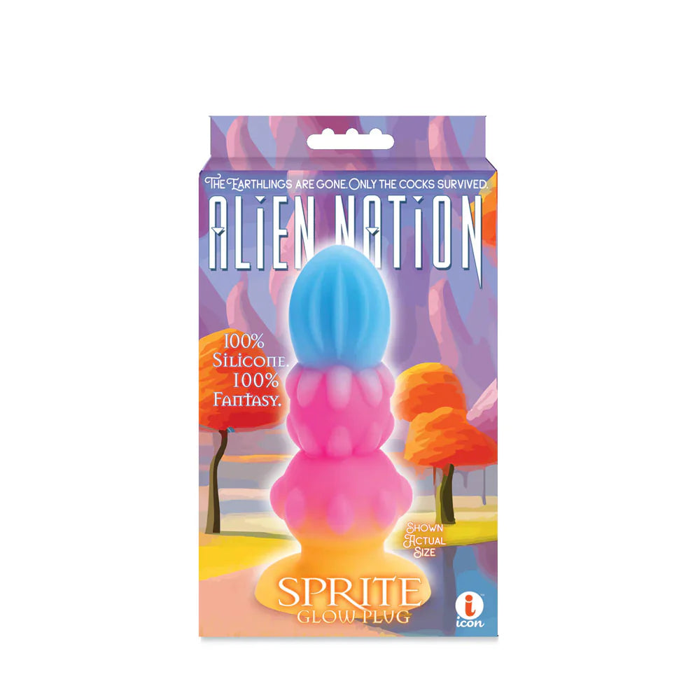 Alien Nation Sprite Fantasy Anal Plug - - Butt Plugs