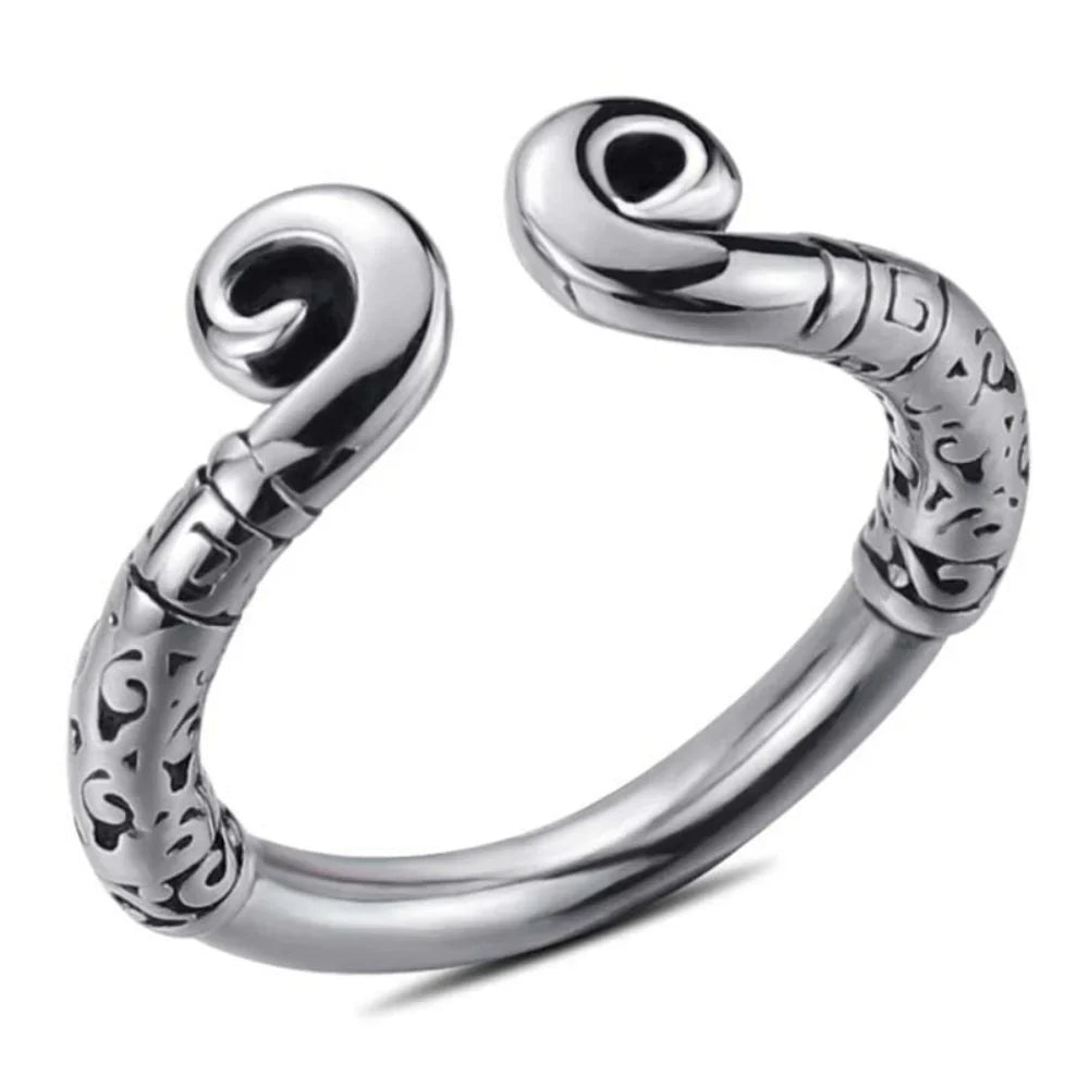 Ancient Stainless Steel Mens Glans Ring - - Cock Rings