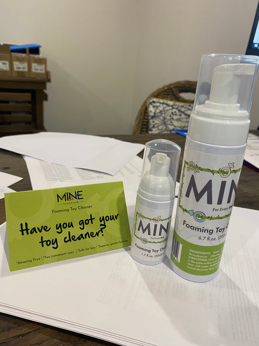 Mine Foaming Anti Bacterial Adult Toy Cleaner 50 ml - Adult Toy Cleaner