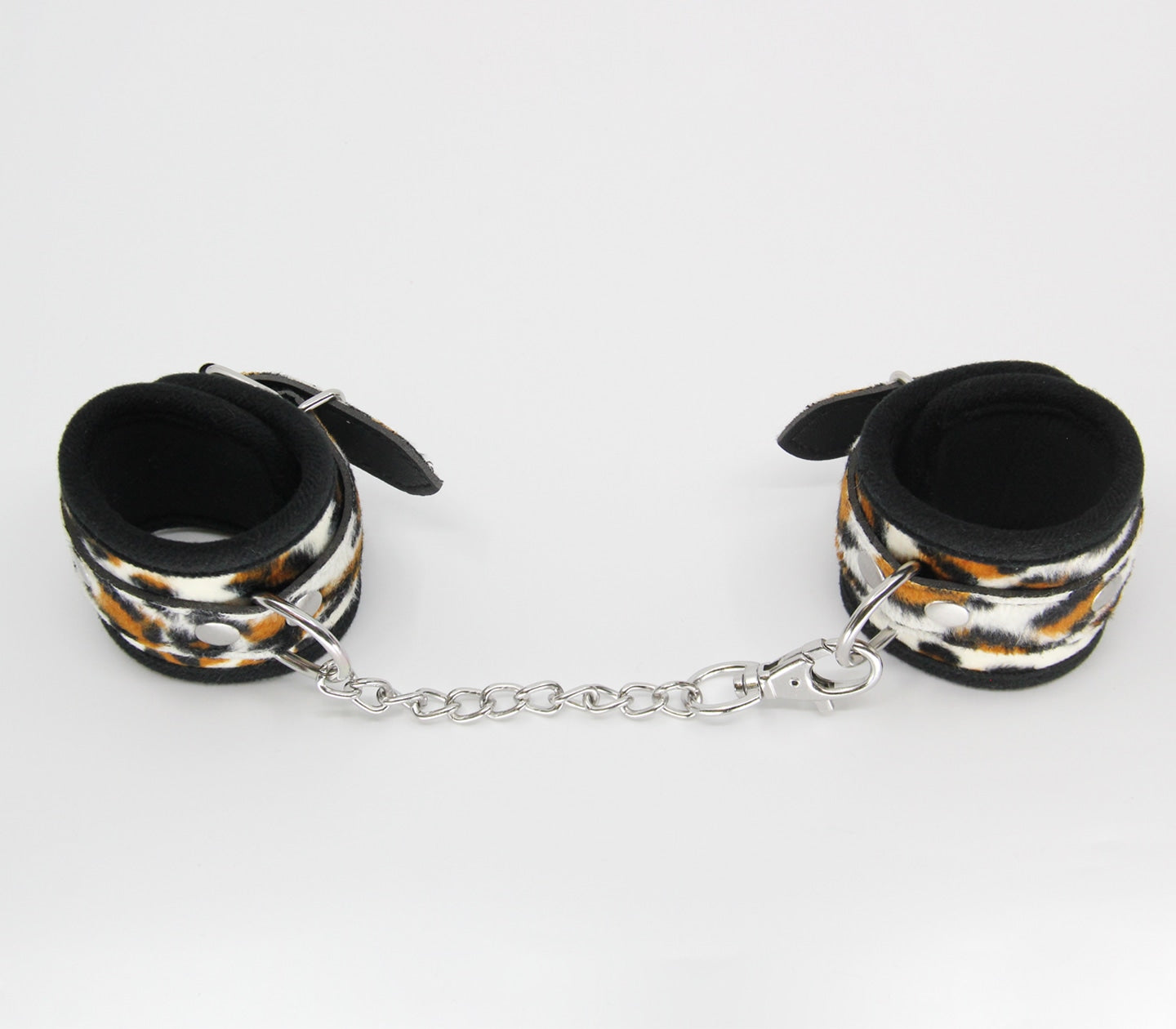 Berlin Baby Animal Print Bondage Wrist Cuffs - - Cuffs And Restraints