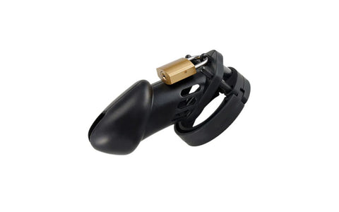 Brutus Denial 2 Piece Silicone Male Chastity Cage - Male Chastity