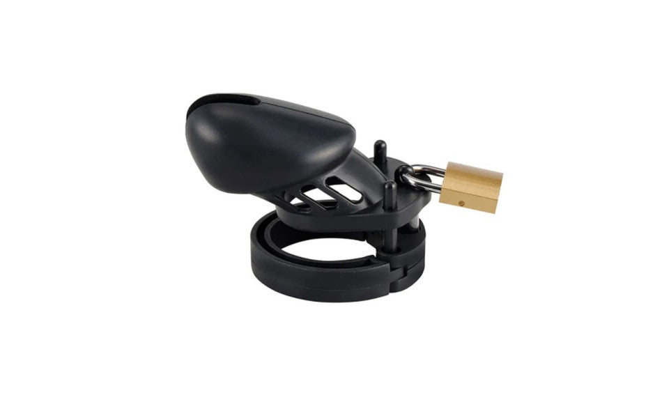 Brutus Denial 2 Piece Silicone Male Chastity Cage - Male Chastity