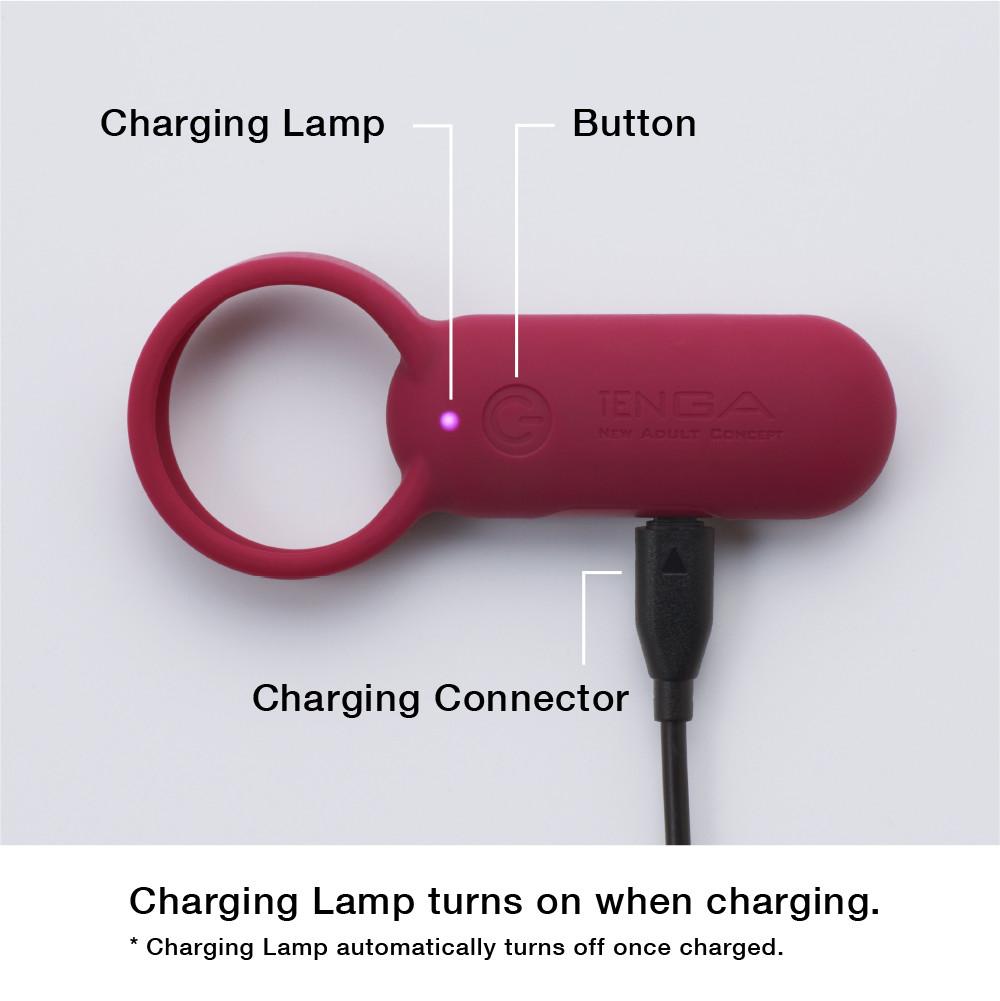 Tenga Smart Mens Pleasure Vibrating Cock Ring - - Vibrating Cock Rings