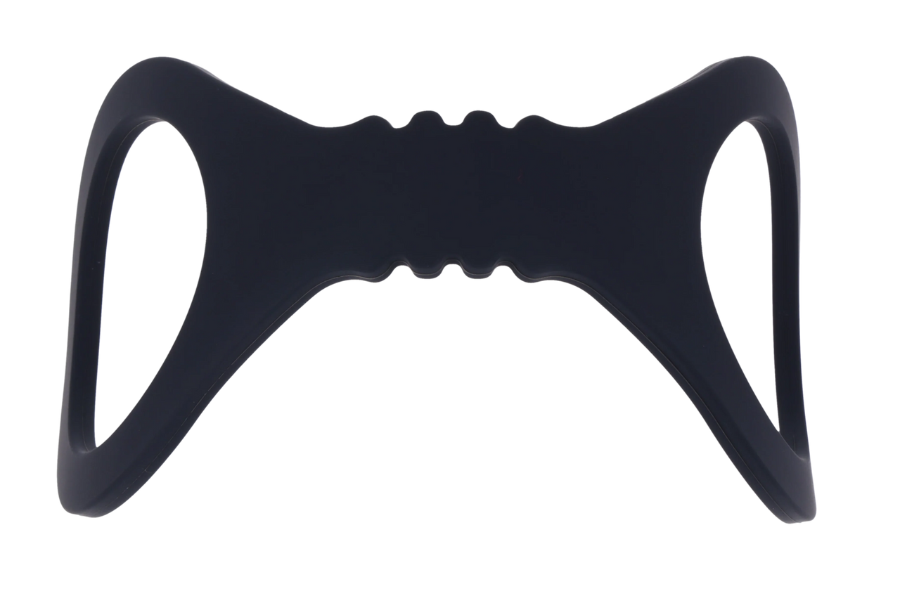 Sex & Mischief Shadow Silicone Wrist Cuffs Black - - Cuffs And Restraints