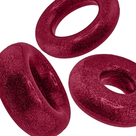 Oxballs Cockpack Multi Design 3 Piece Cock Ring Set - Cock Ring Sets