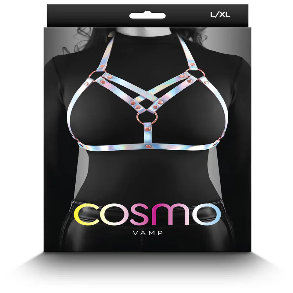 Cosmo BDSM Play Chest Harness Vamp - - Her Fetish