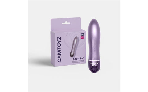 CamToyz Cromica Multi Speed Metallic Bullet Vibrator - Bullet Vibrators