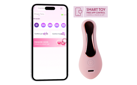 CamToyz Whisper Silent App Controlled Panty Vibrator - Love Eggs and Kegel Exercisers