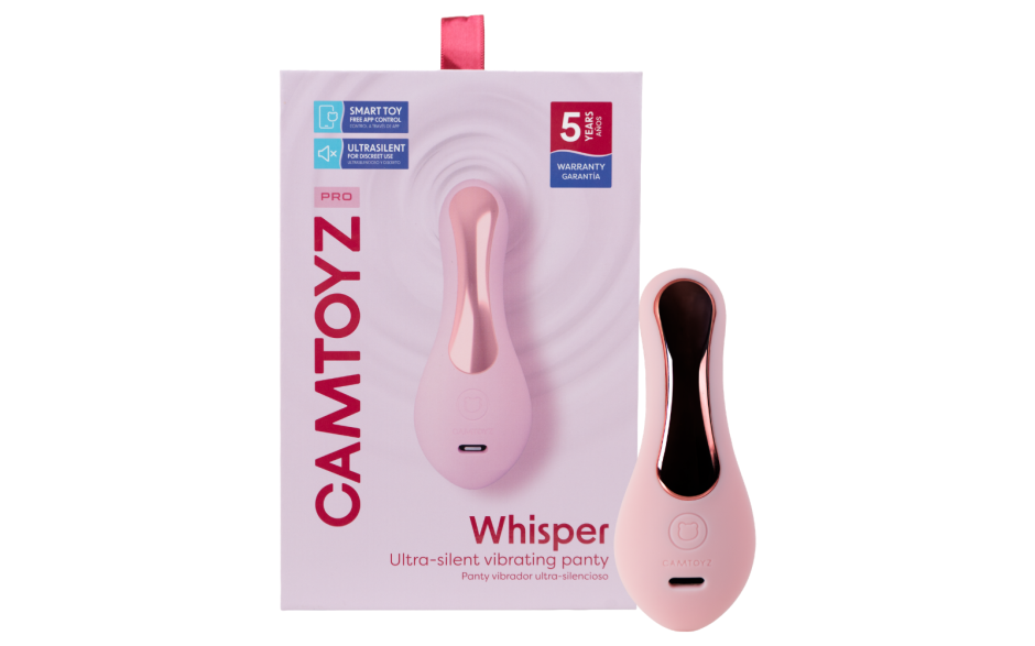 CamToyz Whisper Silent App Controlled Panty Vibrator - Love Eggs and Kegel Exercisers