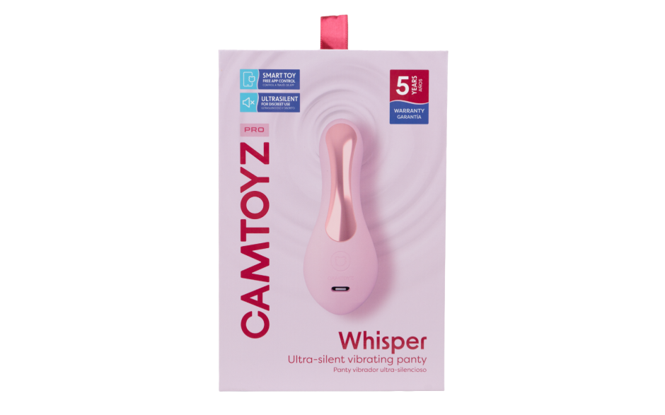 CamToyz Whisper Silent App Controlled Panty Vibrator - Love Eggs and Kegel Exercisers