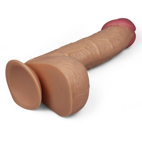 Lovetoy King Size Legendary 10.5 Inch Realistic Dildo Flesh - Realistic Dildos
