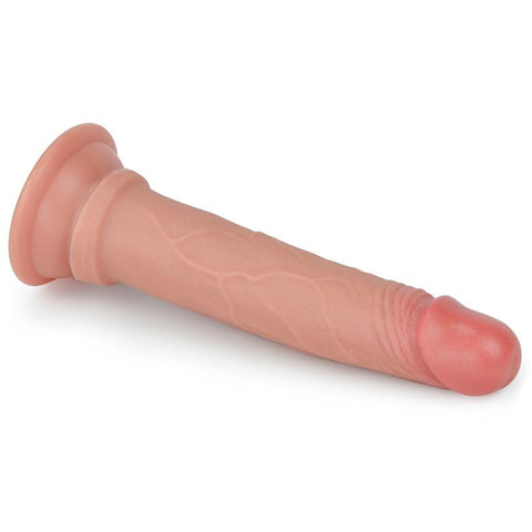 7 Inch Dual Layer Platinum Silicone Cock by Lovetoy