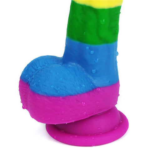 8 Inch Prider Platinum Silicone Dildo by Lovetoy