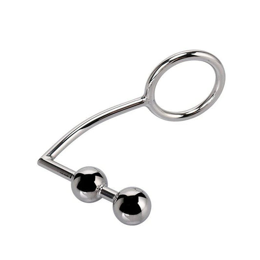 Double Anal Intruder Cock Ring - Butt Plugs