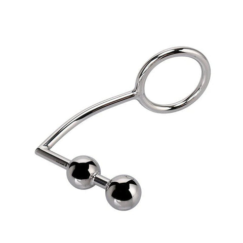 Double Anal Intruder Cock Ring - Butt Plugs