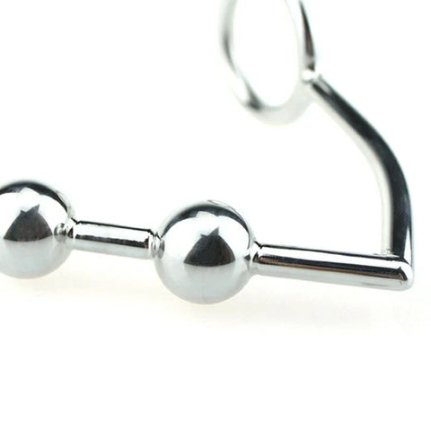 Double Anal Intruder Cock Ring - Butt Plugs
