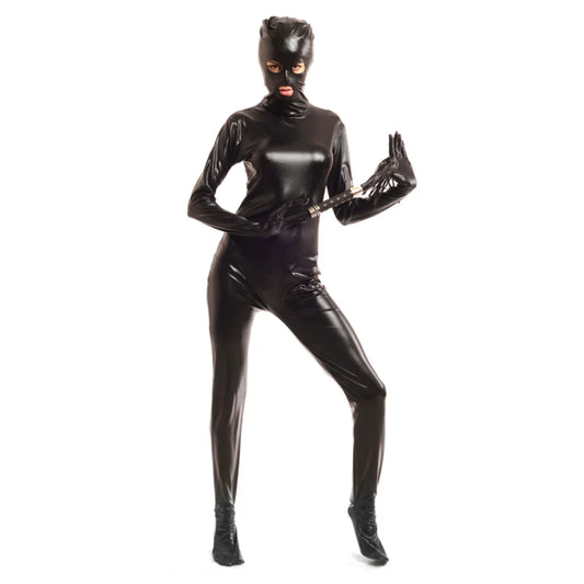 Elastic Fabric Fetish Open Mouth & Eye Clothing - His Fetish
