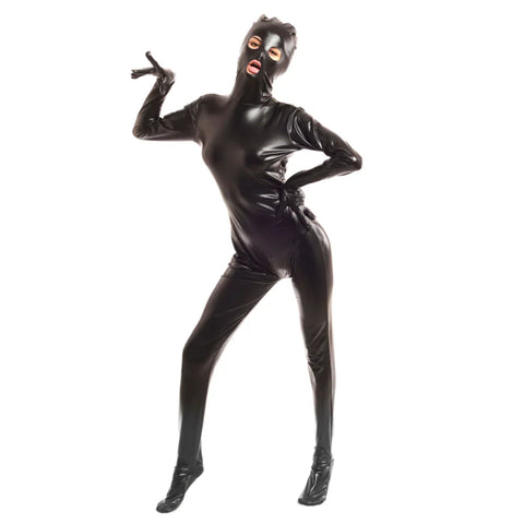 Elastic Fabric Fetish Open Mouth & Eye Clothing - His Fetish