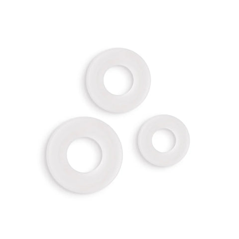 Firefly 3pc Bubble Mens Cock Rings Set - Cock Rings