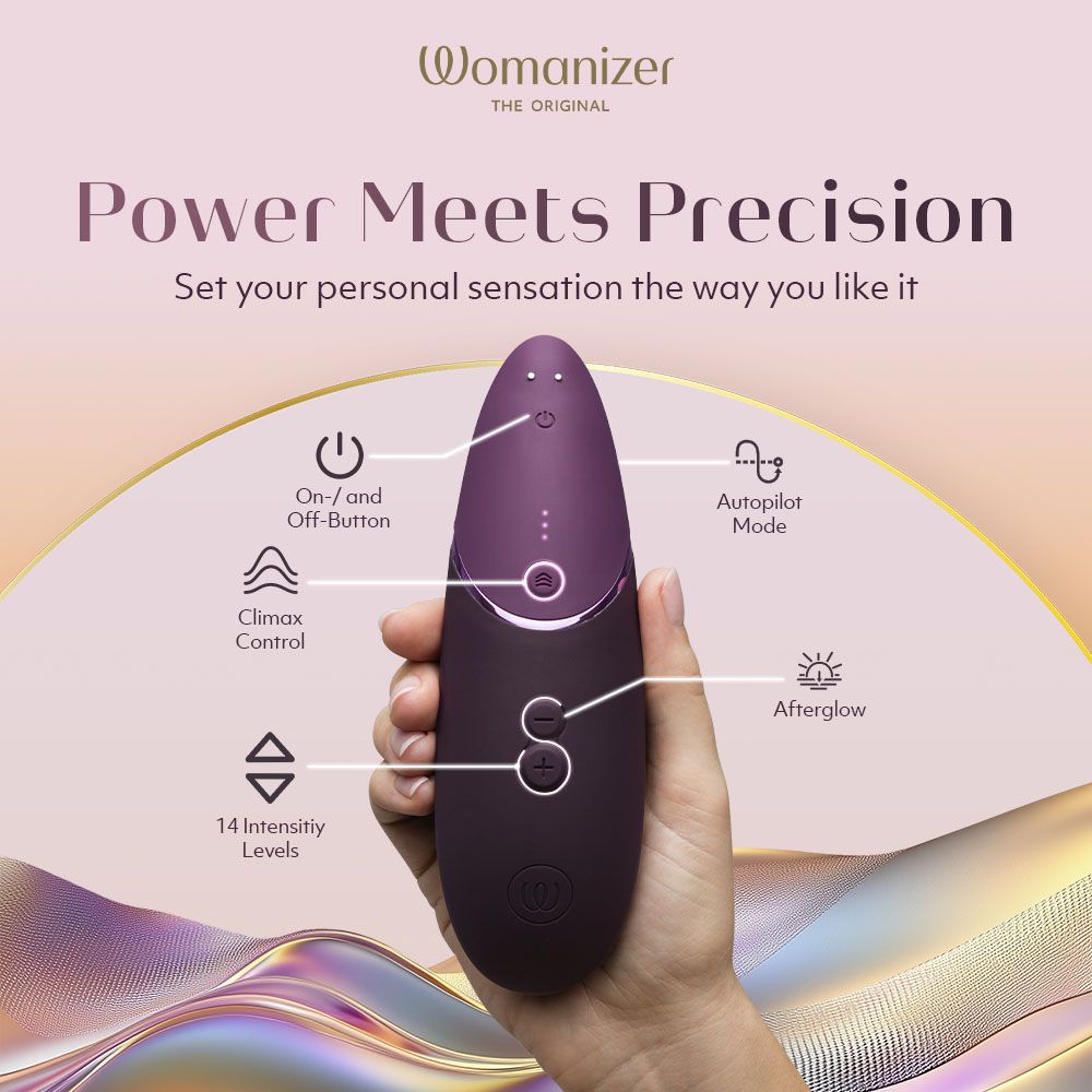 Womanizer Next 3D Pleasure Air Clitoral Stimulator - - Clit Ticklers and Pulsators