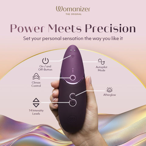 Womanizer Next 3D Pleasure Air Clitoral Stimulator - Clit Ticklers and Pulsators