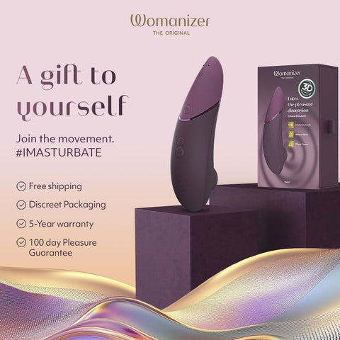 Womanizer Next 3D Pleasure Air Clitoral Stimulator - Clit Ticklers and Pulsators