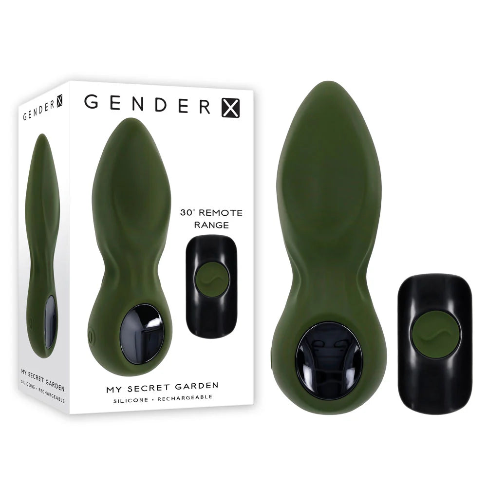 Gender X MY SECRET GARDEN Vibrating Anal Plug - - Anal Vibrators