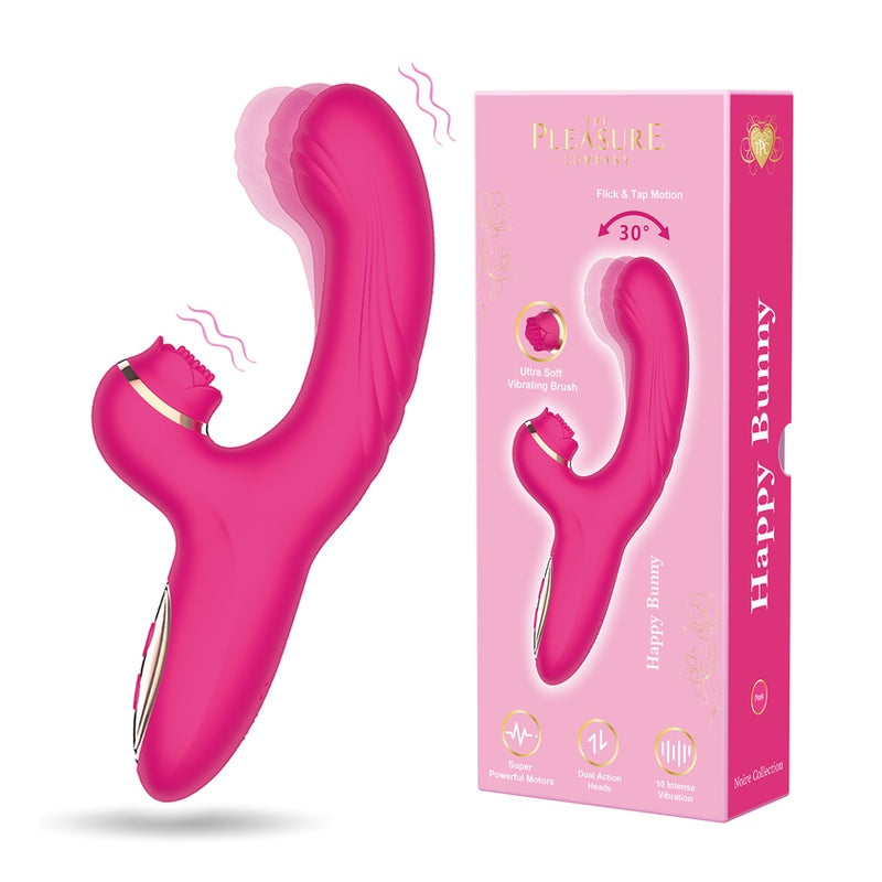 Full Circle Happy Bunny 10 Function Rabbit Vibrator - - Rabbit Vibrators