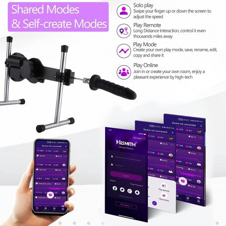 Hismith Mini Pro Mains Powered App Control Sex Machine