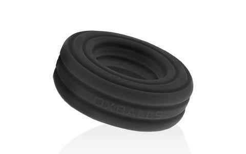 Hunkyjunk Roto Grooved Gripper Ribbed Stretchy Cock Ring