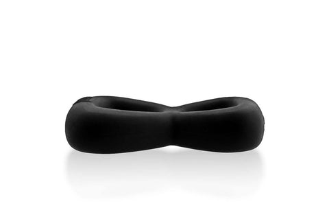 Hunkyjunk Boomerang Double Cockring Ball Stretcher