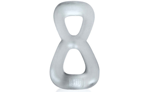 Hunkyjunk Boomerang Double Cockring Ball Stretcher