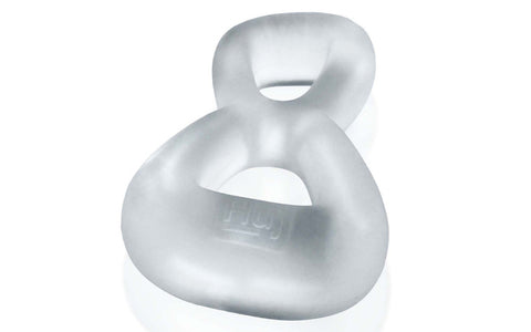 Hunkyjunk Boomerang Double Cockring Ball Stretcher