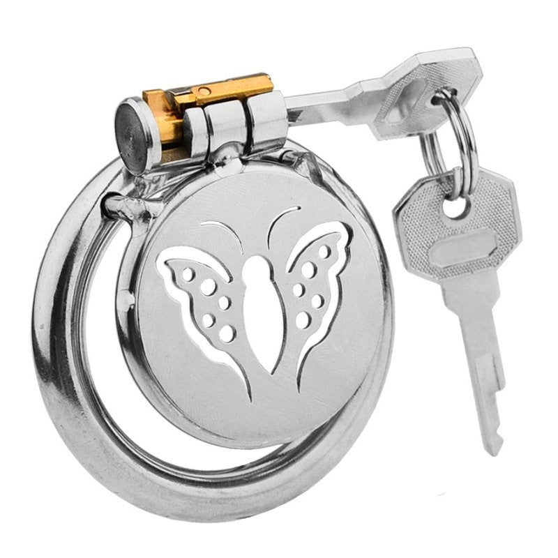 Impaler Chastity Cage Male Chastity Devise With Plug - - Male Chastity