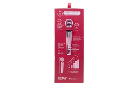 CamToyz Intense App Controlled Body Wand Vibrator - Body Wands