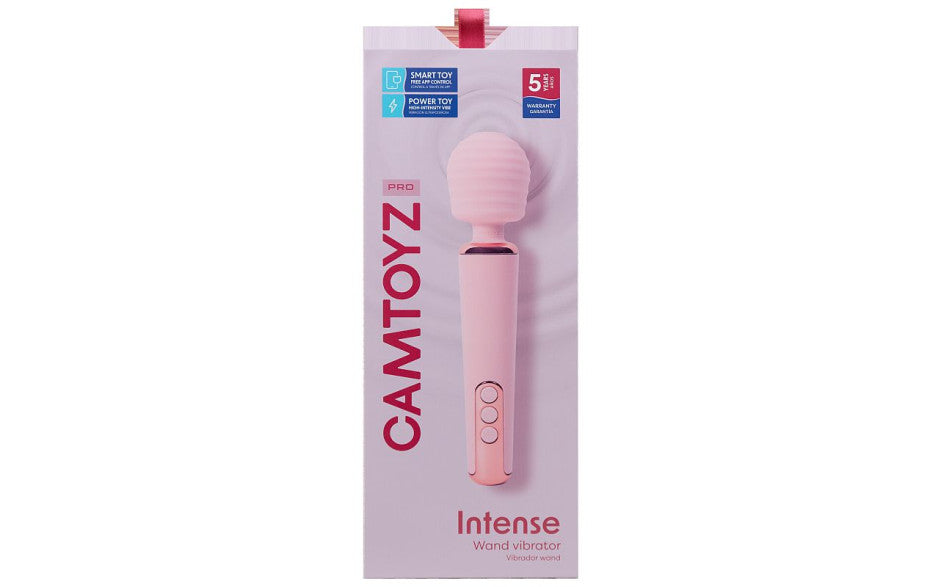 CamToyz Intense App Controlled Body Wand Vibrator - Body Wands