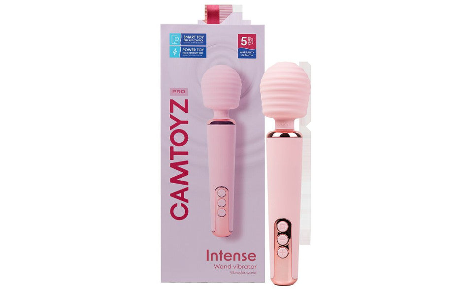 CamToyz Intense App Controlled Body Wand Vibrator - Body Wands