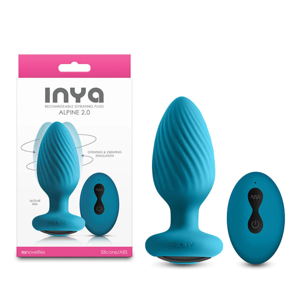 INYA Alpine 2.0 Remote Control Butt Plug - - Anal Vibrators