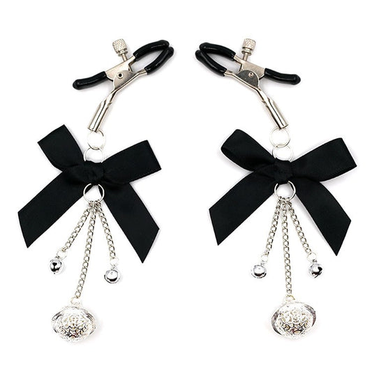 Jingling Bell Nipple Clamps - Nipple and Clit Clamps