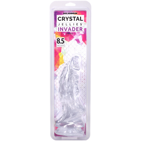 Doc Johnson Crystal Jellies 8.5 Inches Invader Fantay Dildo