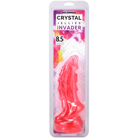 Doc Johnson Crystal Jellies 8.5 Inches Invader Fantay Dildo