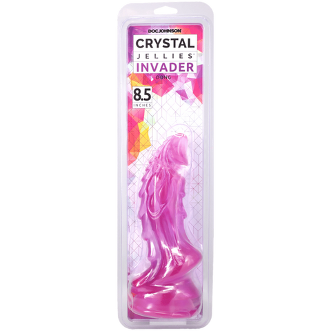 Doc Johnson Crystal Jellies 8.5 Inches Invader Fantay Dildo