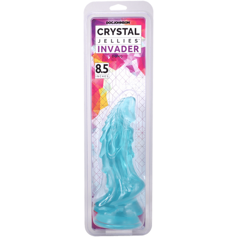 Doc Johnson Crystal Jellies 8.5 Inches Invader Fantay Dildo