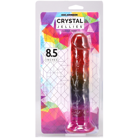 Doc Johnson Crystal Jellies Soft and Flexible Realistic Dong